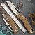Microtech Standard Issue MSI 210T-10IMDE Ram-Lok Stonewash Blade Dark Earth Tan