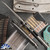 Microtech Standard Issue MSI 210T-11APPMBK Ram-Lok Polymer Black,  Apocalyptic Partial Serrated Blade
