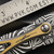 Microtech Hera 703-1TSOS Single Edge Two Tone Blade, Black Handle Source Artwork W/ Gold Accents Blade Show 2022 Signature Series
