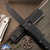 Microtech UTX-85 233-1DLCTSH CPM MagnaCut Tanto DLC Blade, Black Handle Shadow Tactical
