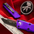 Microtech MINI Troodon T/E 240-1PU Black Blade Purple Handle