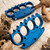 NCC Knives Grapnel Spiked Knuckle - Blue Aluminum