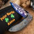 Peter Martin Knives QSB Flipper, Lava Lamp Damascus, Fat Carbon Handle Inlays