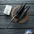 Protech TR-3 X1 Stonewash Blade, Black Fish Scale Handle