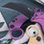 Reate EXO-K Gravity Karambit, PVD N690, Purple Oxide Aluminum, Tan Trainer