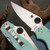 Spyderco Paramilitary 2, Teal G-10, Satin CPM-S90V "Limited Edition" Exclusive