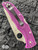 Spyderco Endura 4, Flat Ground VG-10, Purple FRN