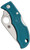 Spyderco Ladybug 3 Blue FRN, 1.938" K390 Plain Blade