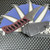 Windy Raven Knifeworks Pikal, Heat Scale Finish Blade,  Maroon Tsuka-Ito Wrapped Handle