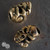 MW Brass Life and Death Skull Bead