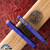 Microtech Exocet 157-10APPU Double Edge Apocalyptic Blade, Purple Handle