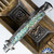 Frank B Italian Stiletto Pick Lock 11" Bayonet Abalone (28CM)