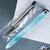 Maverick Customs Full Size FU Flipper Univeral Pen Ringed Aluminum Seafoam And White Splatter Finish