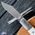 Jack Wolf Knives Big Bro Jack V2 Hand Satin Blade, Smooth White Bone, Satin Bolsters