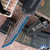Microtech/Marfione Select Scarab 2 Gen 3 1279-16MS1 Tanto Blued Baker Forge Copper Mai Blade Black Hefted Handle With Stingray Inlay - B