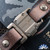 Marfione Custom Apis Belt, Distressed Dark Brown Water Buffalo Leather, Bronze Titanium W/Bronzed Hardware *MT Signature Series Box*