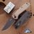 Zero Tolerance 0512 Dark Bronze CPM-Cruwear Blade, Tan Micarta Handle