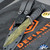 Defiant 7 M320 Fixed Blade, Tiger Stripe CPM-3V , Black Grippy Polymer Handle