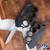 BURN Custom OTF Razorback Prototype Mirror Polished Nightmare Grind 154Cm Blade, Phantom 3K Twill Carbon Fiber Inlays, Black Cerakote Aluminum Chassis #2 Of 3