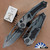 Heretic Knives Pariah Manual SE, Cel Shade Gray W/Tritium Button Inlay