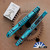Microtech Combat Troodon Gen 3 1142-1TQCOMICS Double Edge, Cerakote CEL Shade Turquoise