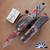 Microtech Combat Troodon Gen 3 1142-1BGBKRDSPLS Double Edge, Bull Shark Gray & Black W/Red Splatter