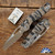 Microtech Standard Issue MSI 210T-1PMTEC-Y6 Ram-Lok Tri-Grip Polymer Terrain Tiger camo, Dark Earth Standard, Dark Earth Backspacer