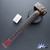 Metal Ock Customs X Hate Stick Manufacturing Single Sided Skull Crusher, Skull Pattern Leather Wrapped Wood Handle
