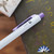 Tactile Turn 16-Bit Seasonal Release Side Click Pen Titanium Standard Size 5.8", Purple & Gray