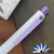 Tactile Turn 16-Bit Seasonal Release Side Click Pen Titanium Short Size 5.3", Purple & Gray