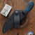 29 Knives Custom Weehawk, S35-VN Drop Point, Blue/Black G10 Handle Scales