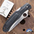 Spyderco Rescue 3, Serrated VG-10 Blade, Black FRN Handles, C14SBK