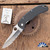 Spyderco Tim Wegner Folding Knife, P/S ATS-34 Stainless Blade, Black G10 Handles, C48GPS