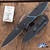Benchmade Knives Sentinel, Plain Edge Black Coated 154CM, Titanium Liners W/Metal Inlays, 875BT