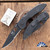 Benchmade Knives Ascent,  Black Coated ATS-34 Blade, Black FRN Handle Scales, 830SBT