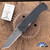 Benchmade Knives Emerson 970/CQC-7, P/S ATS-34 Tanto, Textured Black G10, 970ST