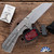 Attn 2 Detail Delta, Magnacut Harpoon Sheepsfoot Blade, Titanium Handle With Faux Tortoise Inlay