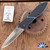 Benchmade Knives Sentinel, Plain Edge 154CM, Titanium Liners W/Metal Inlays, 875