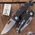 Demko Knives MG AD20 Shark-Lock Magnacut Clip Point Blade, Black G10 Handles