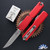 Microtech Ultratech Gen 4 11214-10APRD, Apocalyptic Single Edge Blade, Red Handle