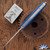 Chuck Gedraitis Switch Army Auto, Traditional Blade, Blue Pinstripe Aluminum Scales