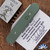 Chuck Gedraitis Switch Army Auto, Bowie Blade, Dark Sage Green Pinstripe Aluminum Scales