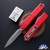 Microtech Ultratech Gen 4 11224-10APRD, Apocalyptic Double Edge Blade, Red Handle