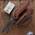 Benchmade 9400BK-03 Osborne AUTO, Blackwashed CPM-Magnacut Blade, Burnt Copper Aluminum Handles