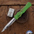 BURN Knives Zombie Razor D/A OTF, 6061 Zombie Splatter Finish Aluminum,  Polished 154CM Dagger Blades, V3