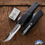 Microtech Combat Troodon Gen 3 1219-MPBLKFL-MCK, Mirror Polished Hellhound Blade, Black Hefted Alloy Handle Hard Cut Stainless With Flamed Titanium Hardware