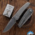 Sharknivco Mini Waka, Stonewashed RWL34 Blade, Stonewashed Titanium Handles w/Titanium HW