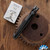 Koenig Knives Xenon, Burnished W/PF M390 Blade, Smooth Titanium Handles W/ Matte DLC