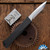 Microtech Combat Talon II, Brend Ground Satin CPM154 Blade, Black Handle Chassis - Pre-Owned