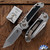 Microtech LUDT Gen 3 1136-10MS8, Stonewashed Tanto Blade, Stonewashed  Titanium Handles W/Textured Inlay And Flamed Titanium Backspacer, Bronze Hardware, Marfione Select